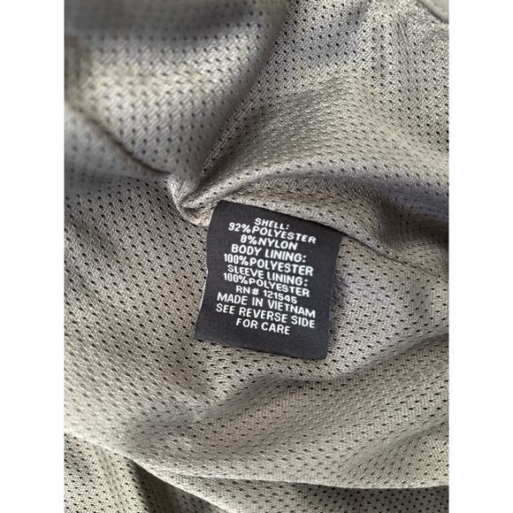 VTG LONDON FOG Men’s Med Casual Olive Green Full Zip-Front Golf Jacket Gorp Core - Picture 5 of 8